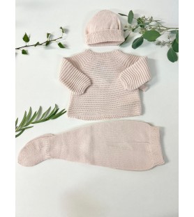 Conjunto Canesú Cruzado Nude