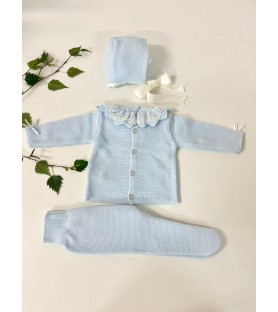 Conjunto 3 piezas Cielo Hueso