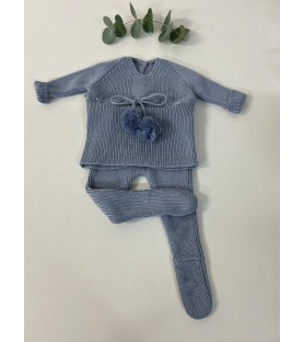 Conjunto Borlas Algodón