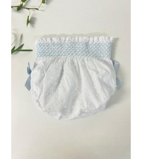 Braguitas Smock Celeste