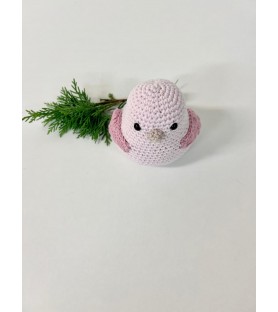 Sonajero Pajarito Rosa