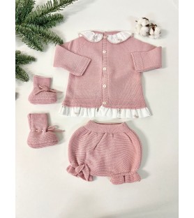 Conjunto Rosa Conejito