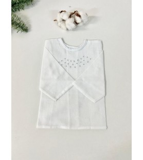 Camisa Mil lunares gris