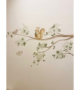 Mural "Juguemos en el Bosque"