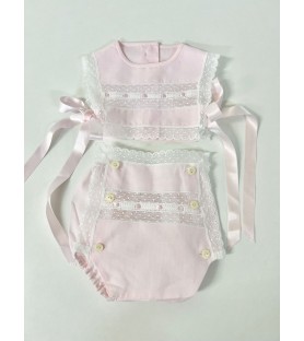 Conjunto Babero + Cubrepañal