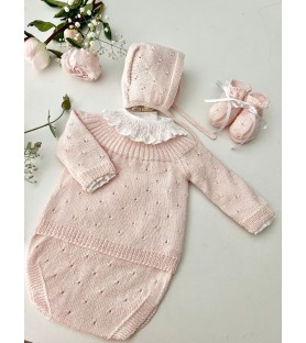 Conjunto Cris Rosa total