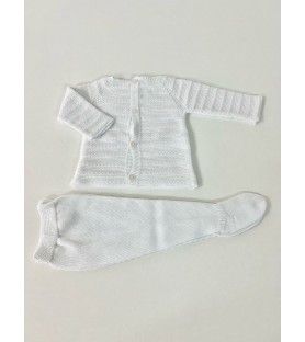 Traje de 2 piezas canesú...