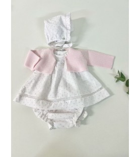 Cardigan Punto Airola Rosa...
