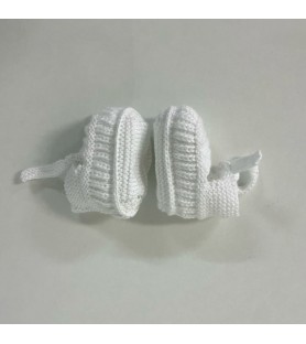 Patucos Lazada Blanco