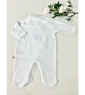 Pijama bebé Cuello puntilla...