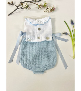 Ranita Mix Lazos Azul inglés