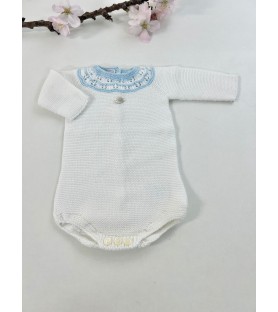 Body punto combinado Blanco...