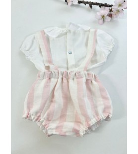 Conjunto blusa y ranita...