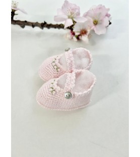 Merceditas flores bordadas...