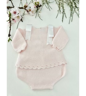 Conjunto lazo Jersey y ranita